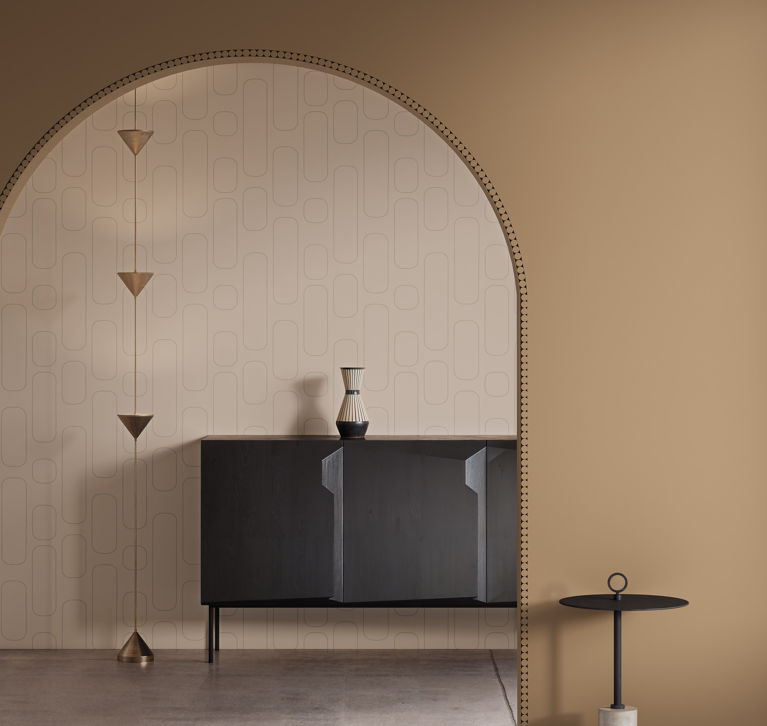 Обои Milassa Солярис Космическая одиссея SOL2 002/1 10,05×1 фото в интерьере